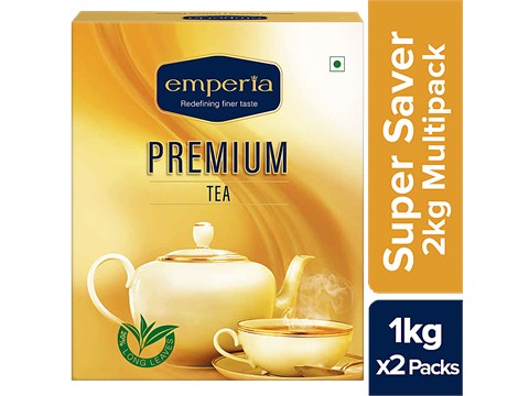 emperia Premium Tea With 20% Extra Long Leaf, 2x1 kg