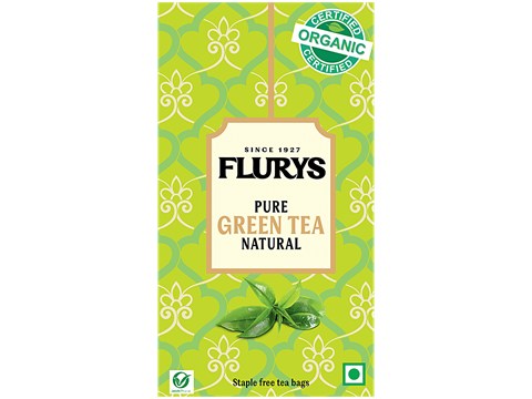 Flurys Natural Green Tea, 37.5 g