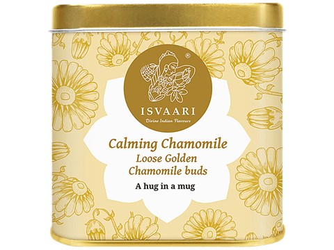 Isvaari Calming Chamomile Loose Golden Chamomile Buds, 50 g