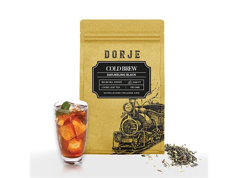 Dorje Cold Brew Darjeeling Black Tea - Bold & Smooth, 100 g