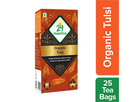 24 Mantra Organic Tulsi Tea, 25 Teabags