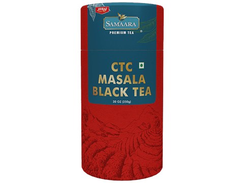 Jivraj Samaara CTC Masala Black Tea - Premium & Strong, Aromatic Spices, Boosts Immunity, 250 g