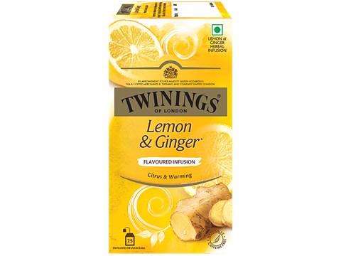 Twinings Infusion Tea - Lemon & Ginger, 50 g