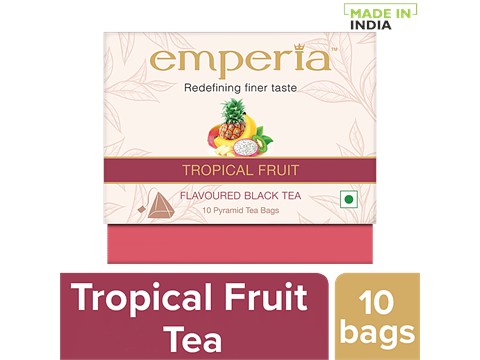 emperia Flavoured Black Tea - Tropical Fruit, 20 g