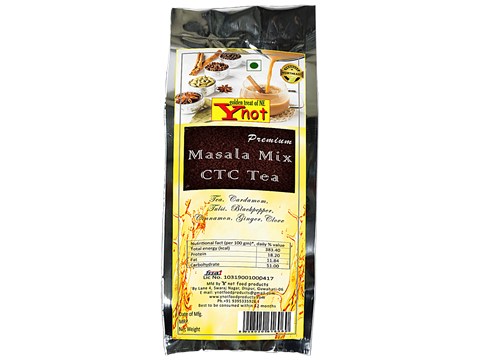 Y not Premium Masala Mix CTC Tea, 200 g