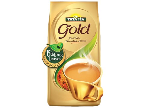 Tata Tea Gold Tea With Gently Rolled Long Leaves, 500 g