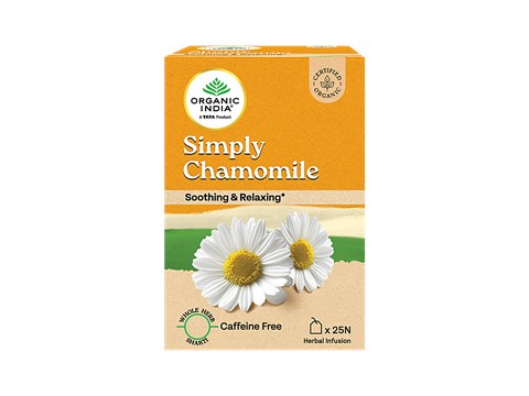 Organic India Simply Chamomile Tea 1 Pc, 1.6 g