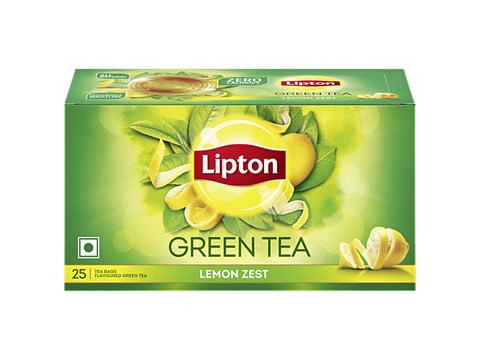 Lipton Lemon Zest Green Tea, 32.5 g