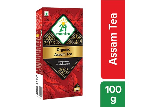 24 Mantra Organic Assam Tea, 100 g