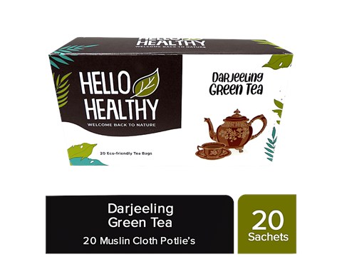 Hello Healthy Darjeeling Green Tea, 40 g