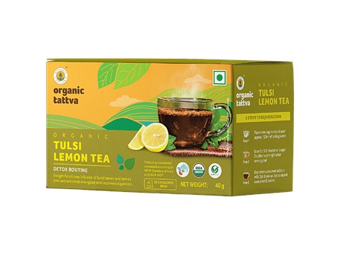 Organic Tattva Tulsi Lemon Tea, 40 g