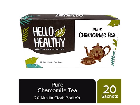Hello Healthy Pure Chamomile Tea, 40 g