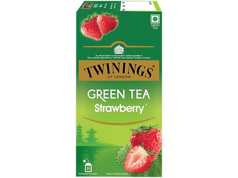 Twinings Green Tea - Strawberry, 50 g