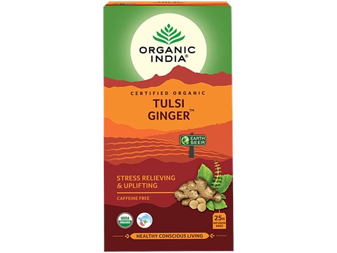 Organic India Tulsi Ginger Tea, 25 pcs