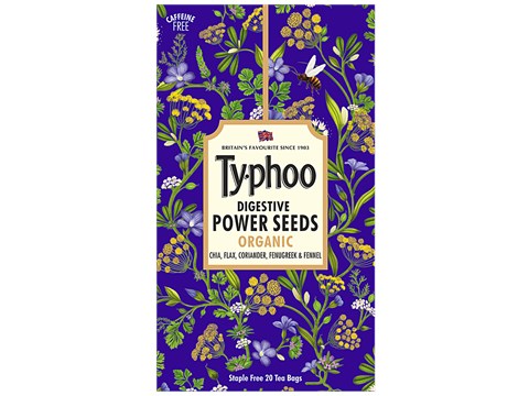 Typhoo Digestive Power Seeds Organic Tea, 30 g