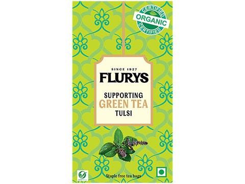 Flurys Supporting Tulsi Green Tea, 45 g