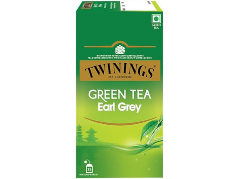 Twinings Green Tea - Earl Grey, 50 g