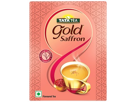 Tata Tea Gold Saffron Black Tea Natural Flavour Rich In Taste, 250 g