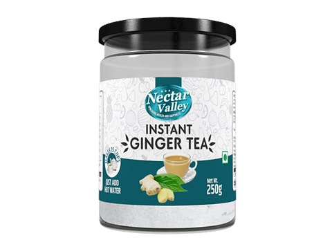 Nectar Valley Instant Ginger Tea Premix, 250 g