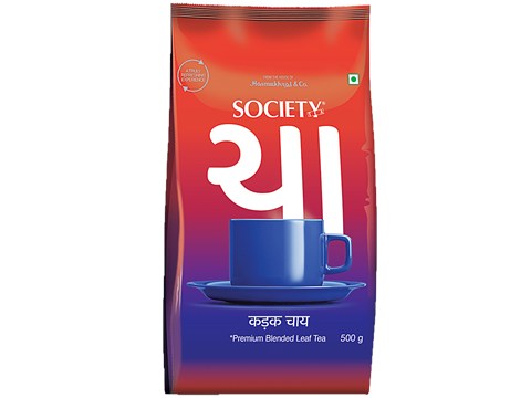 SOCIETY TEA Kadak Premium Blended Leaf Tea - Rich Aroma & Taste, 500 g