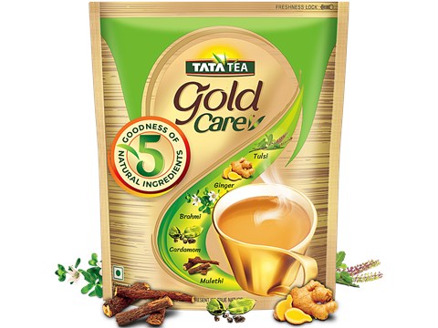 Tata Tea Gold Care Care Goodness Of 5 Natural Ingredients, 1 kg