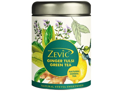 Zevic Tulsi Herbal Calming Tea, 50 g