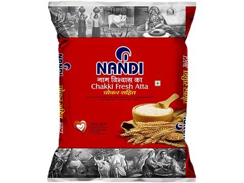 NANDI Chakki Fresh Atta, 10 kg