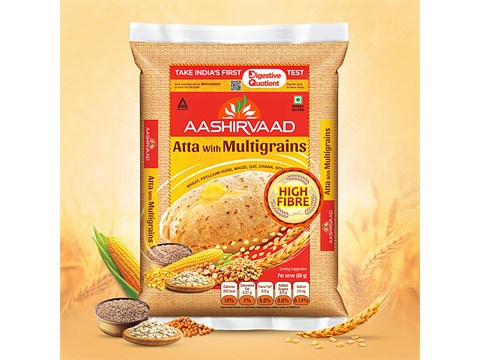 Aashirvaad Multigrains Atta/Godihittu, 5 kg