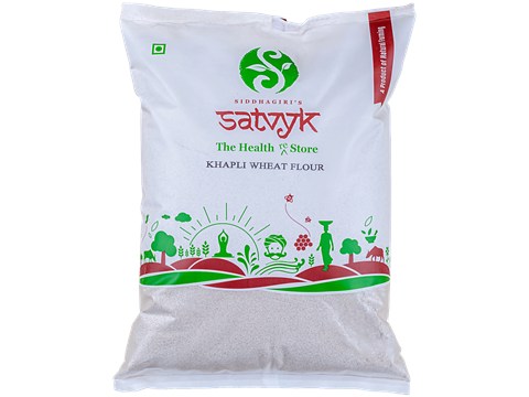 Satvyk Khapli Wheat Flour, 1 kg