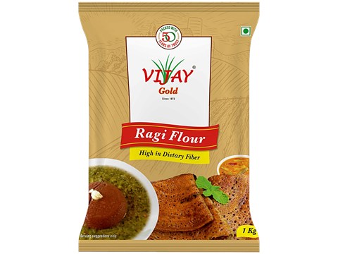 Vijay Gold Ragi Flour, 1 kg