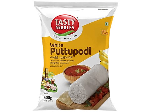 Tasty Nibbles White Puttupodi - Soft, Fluffy, For Healthy Breakfast, 500 g