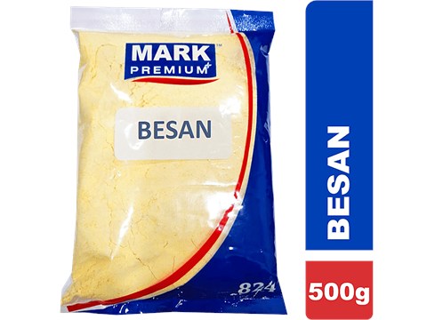 Mark Premium Besan - Made From Chana Dal, Rich In Protein & Iron, Gluten Free, 500 g