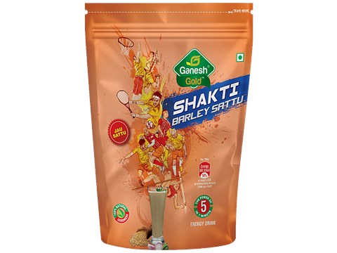 Ganesh Gold - Shakti Barley Sattu Energy Drink, 500 g