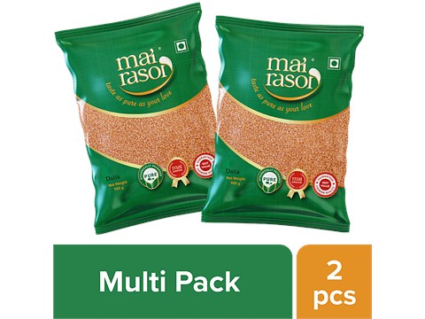 Mai Rasoi Dalia - Natural, Pure, Rich In Proteins & Vitamins, Wholesome, No Preservatives, 500 g
