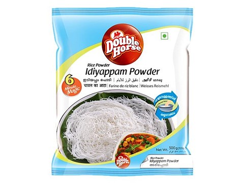 Double Horse Idiyappam Powder - 6 Minute Magic, 500 g