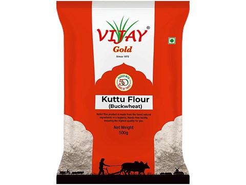 Vijay Gold Kuttu Flour/Buckwheat, 500 g
