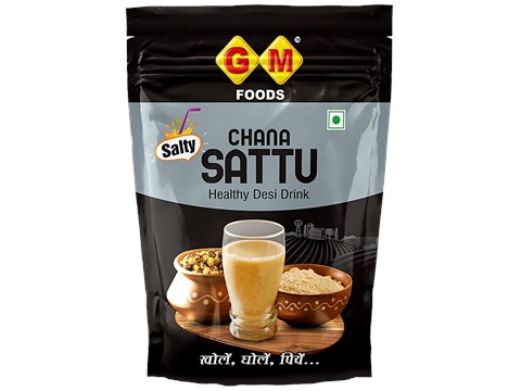 Gm Foods Salty Chana Sattu Healthy Desi Drink Mix, 200 g