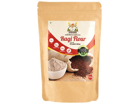 Atri Foods Ragi Flour, 500 g