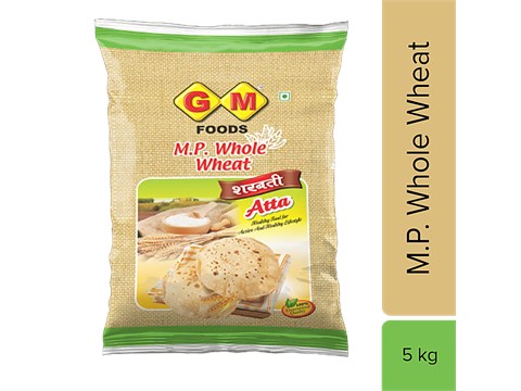 Gm Foods M.P. Whole Wheat Atta, 5 kg