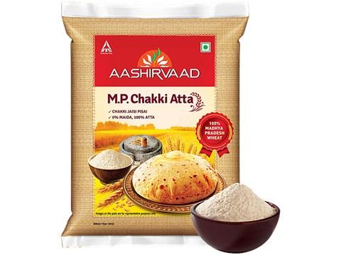 Aashirvaad MP Chakki Atta, 5 kg