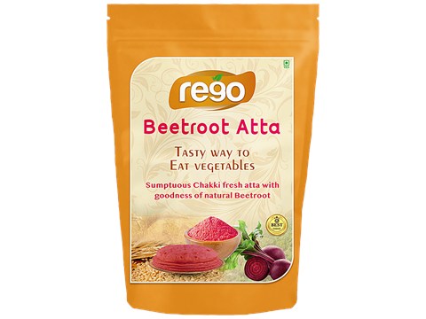 Rego Beetroot Atta - Rich In Nutrients, Vitamin, 500 g