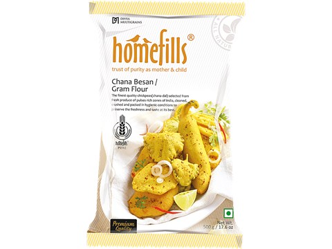 Homefills Besan - Fibre & Protein Rich, 500 g