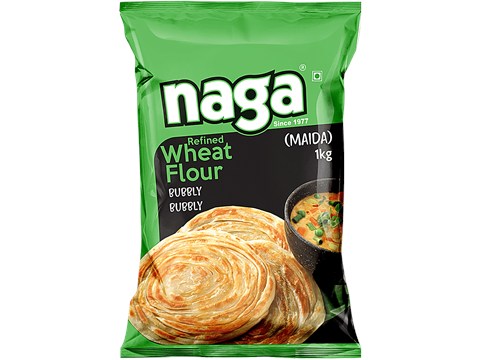 Naga Refined wheat flour (Maida), 1 kg