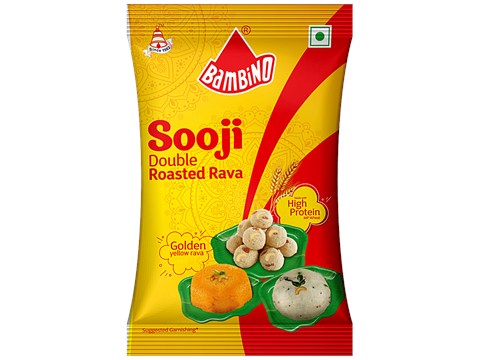 Bambino Pasta Sooji - Double Roasted, 500 g