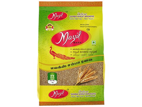 Mayil Mark Samba Wheat Brokens - Deluxe, 1 kg