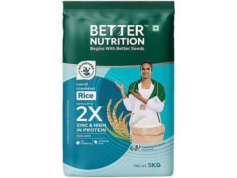 Better Nutrition Rice - Low GI, Unpolished, 5 Kg