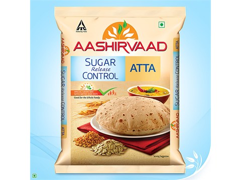 Aashirvaad Sugar Release Control Atta/Godihittu, 1 kg