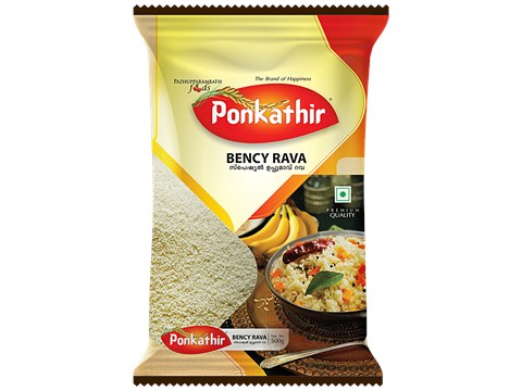 Ponkathir Bency Rava - Sweet, Nutty Flavour, Rich In Iron & Minerals, 500 g