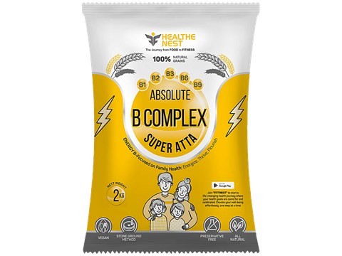 Healthe Nest Absolute B Complex Super Atta, 2 kg