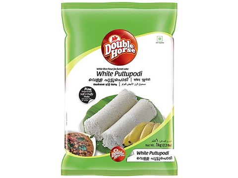 Double Horse White Puttu Podi, 1 kg
